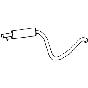 WALKER Silencieux central pour SAAB: 9-3, 900 (Ref: 18852) pas cher