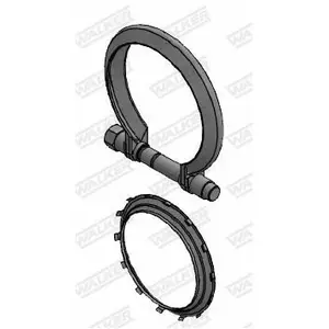Comparateur de prix : Collier de serrage, échappement WALKER 80825