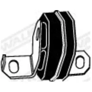 Comparateur de prix : WALKER Bandes de caoutchouc, échappement pour PEUGEOT: 307 & CITROËN: C4 (Ref: 80570)