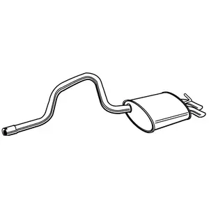 WALKER Silencieux arrière pour FORD: Mondeo (Ref: 70132) pas cher