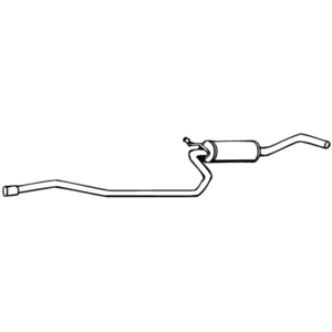 WALKER Silencieux central pour FORD: Fiesta (Ref: 70140) pas cher