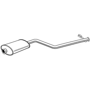 WALKER Silencieux central pour CITROËN: Xsara Picasso (Ref: 72180) pas cher