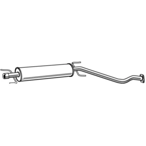 Silencieux intermédiaire Walker 72382 pas cher