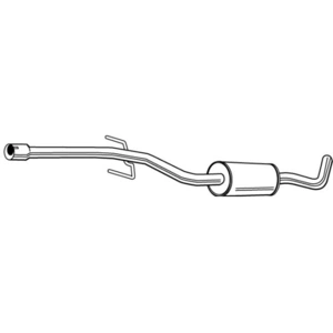 WALKER Silencieux central pour SEAT: Leon, Altea, Toledo (Ref: 23085) pas cher