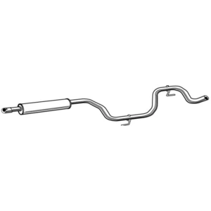 WALKER Silencieux central pour SAAB: 9-3, 9-3X (Ref: 23035)
