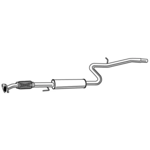 WALKER Silencieux central pour FIAT: Doblo (Ref: 23323) pas cher
