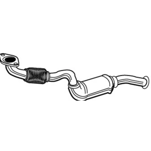 WALKER Catalyseur (Ref: 20581) pas cher