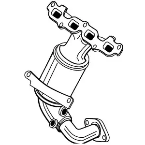 WALKER Catalyseur pour FORD: Fiesta, Fusion & MAZDA: 2 (Ref: 20758) pas cher