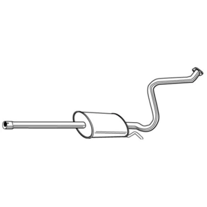 WALKER Silencieux central pour HYUNDAI: Getz (Ref: 22833) pas cher