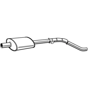 WALKER Silencieux central pour FIAT: Punto (Ref: 22045) pas cher