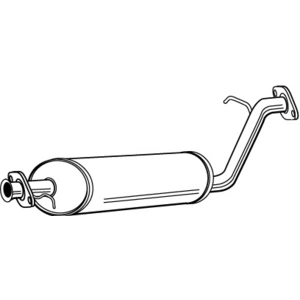WALKER Silencieux central pour LAND ROVER: Range Rover (Ref: 22668) pas cher