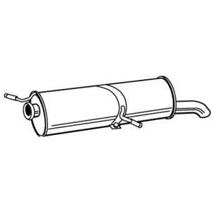 Comparateur de prix : WALKER Silencieux arrière pour PEUGEOT: 307 (Ref: 22622)