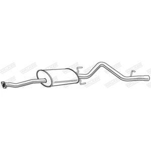 WALKER Silencieux arrière pour TOYOTA: Hilux (Ref: 22180) pas cher