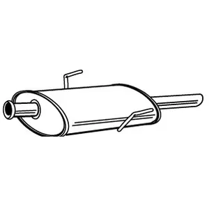 WALKER Silencieux central pour RENAULT: Espace (Ref: 22380) pas cher