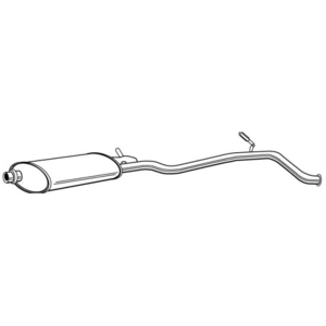 WALKER Silencieux central pour PEUGEOT: 406 (Ref: 22369) pas cher
