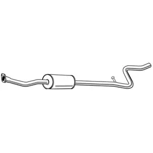 WALKER Silencieux central pour CITROËN: C3 Pluriel, C3 (Ref: 22307) pas cher