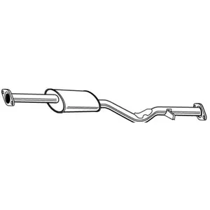 WALKER Silencieux central pour MITSUBISHI: L200 (Ref: 22490) pas cher