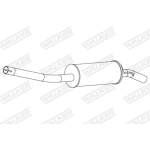 Comparateur de prix : WALKER Silencieux arrière pour FORD: Transit/Tourneo (Ref: 24327)
