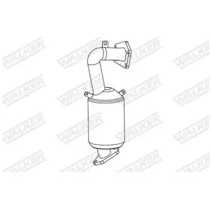 WALKER Catalyseur pour FIAT: Doblo, 500, Tipo & ABARTH: 500 & ALFA ROMEO: Giulietta & LANCIA: Delta (Ref: 28891) pas cher