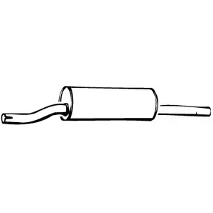 Silencieux avant 01488 Walker 01488 pas cher