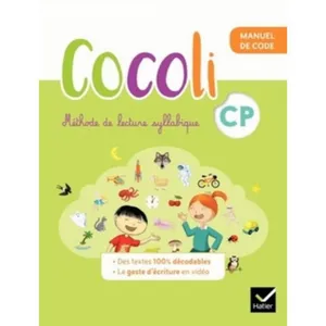 Comparateur de prix : Hatier Cocoli - Lecture CP Éd.2020 - Manuel de code + manuel de compréhension