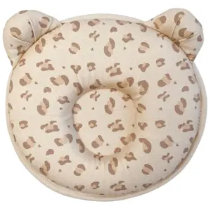 Coussin P'Tit Panda Leopard MULTICOLORE Candide pas cher