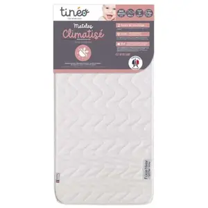 Comparateur de prix : TINEO Matelas bébé Climatisé 60x120 cm