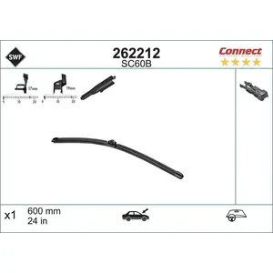 SC60B SWF CONNECT Pour 60CM PAPILLON 262.212 262.212 pas cher