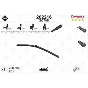 SC70B SWF CONNECT Pour 70CM PAPILLON 262.216 262.216 pas cher