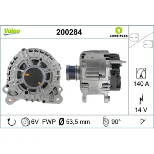 Alternateur VALEO 200284 pas cher