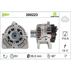 Alternateur VALEO 200223 pas cher