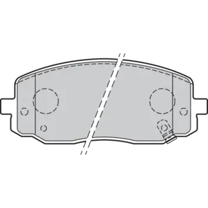 Plaquette de frein gamme first Hyundai picanto (ba) - VALEO - 301707 pas cher