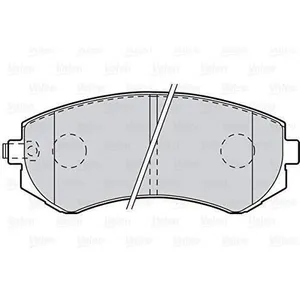 Plaquette de frein gamme first Nissan alMercedesa RR - VALEO - 302062 pas cher