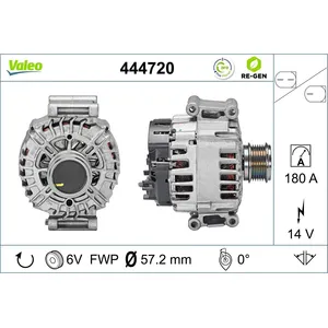 Alternateur VALEO RE-GEN AT VALEO 444720 pas cher