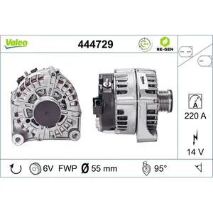 Alternateur VALEO RE-GEN AT VALEO 444729 pas cher