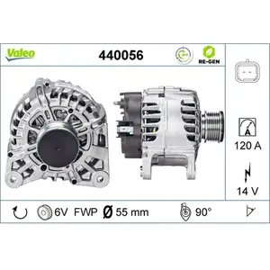 Alternateur REMANUFACTURED PREMIUM 440056 Valeo 440056 pas cher