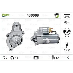 Démarreur VALEO 436068 - Réf. 436068 pas cher