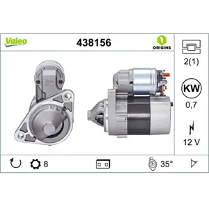 Démarreur NEW ORIGINAL PART 438156 Valeo 438156 pas cher