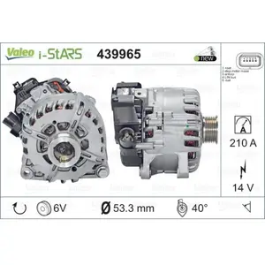Comparateur de prix : Alternateur VALEO 439965 - Réf. 439965