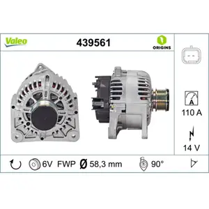 Alternateur NEW ORIGINAL PART 439561 Valeo 439561 pas cher