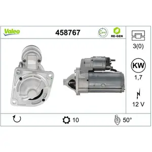 VALEO Démarreur pour OPEL: Astra, Signum, Insignia, Zafira, Vectra & CADILLAC: BLS & VAUXHALL: Vectra, Astra, Insignia, Zafira, Signum (Ref: 458767) pas cher