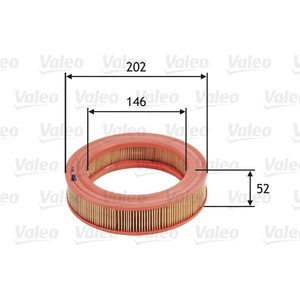 VALEO 585717 Filtre à air Filtres à moteur Haut niveau de filtration, durabilité, montage facile pas cher