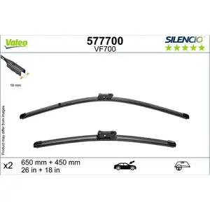 VALEO Balai d'essuie-glace pour KIA: Sportage (Ref: 577700) pas cher
