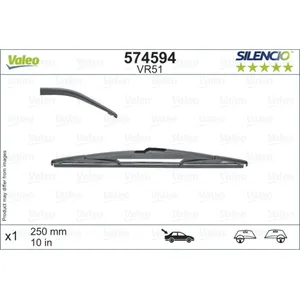 Balai d'essuie-glace SILENCIO REAR 574594 Valeo 574594 pas cher