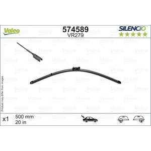 Balai d'essuie-glace VALEO Silencio 574589, 500mm, Arrière, 1 Pièce pas cher