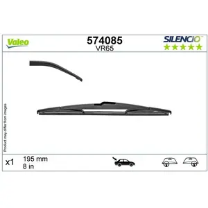 Balai d'essuie-glace VALEO Silencio 574085, 200mm, Arrière, 1 Pièce pas cher