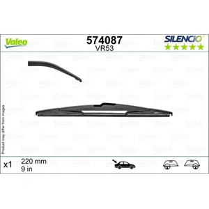 Balai d'essuie-glace VALEO Silencio 574087, 220mm, Arrière, 1 Pièce pas cher