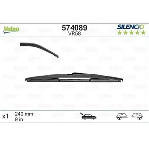 Balai d'essuie-glace VALEO 574089 - 520 mm (Vendu à l'unité) - Réf. 574089 pas cher