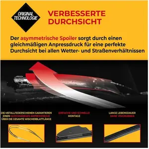 SWF U12 Balai d'essuie-glace avant 500mm & 500mm pas cher