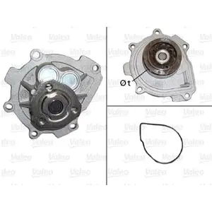 Comparateur de prix : Pompe à eau - VALEO - 506837 - PAE OPEL Astra G & H & J, Corsa D & E